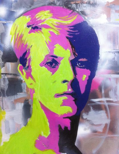 Portrait-Bowie-Oel-Acryl